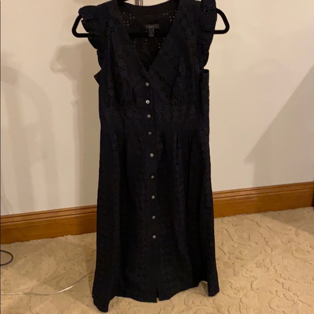 J. Crew Eyelet Dress